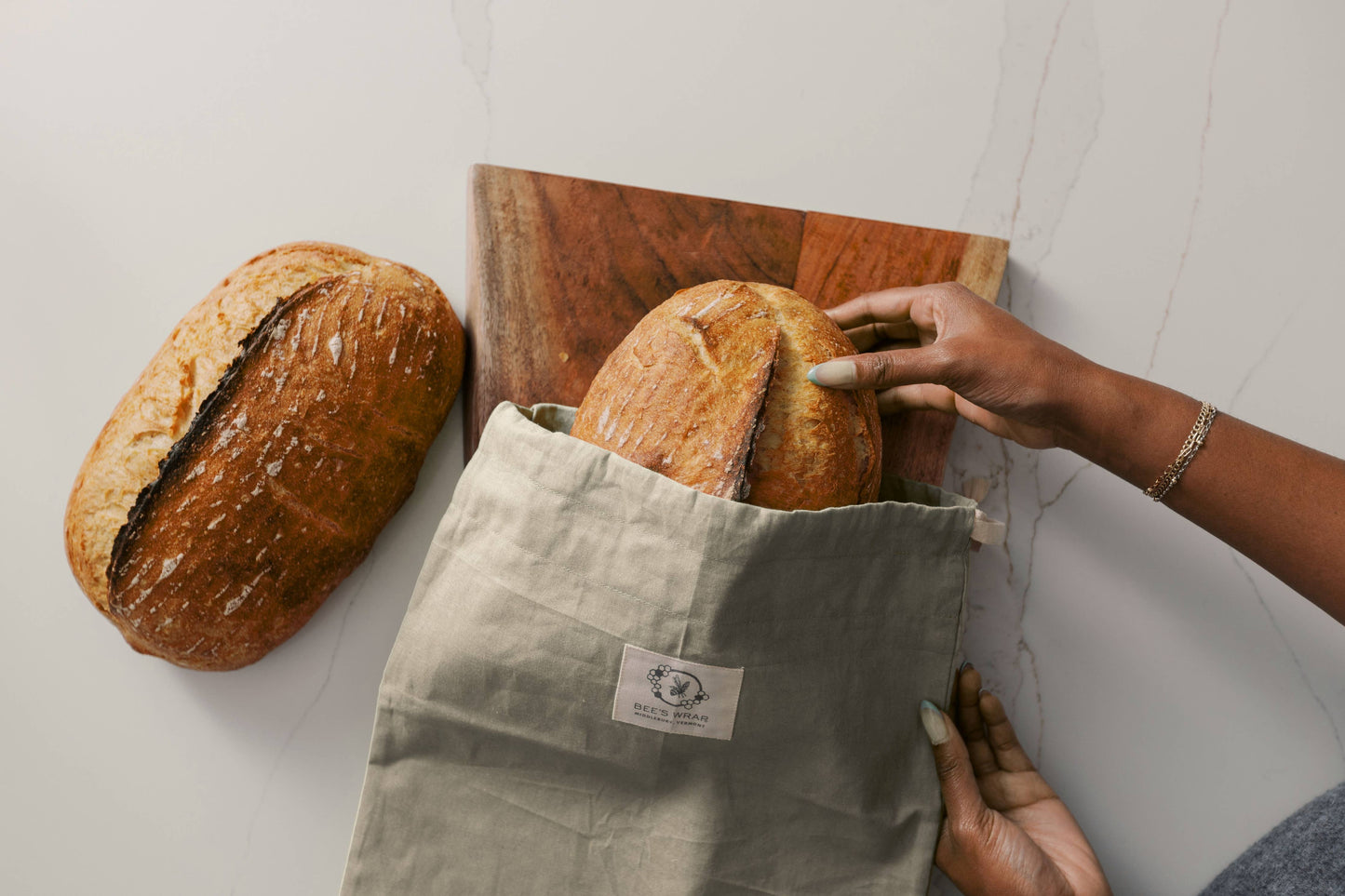 Bees Wrap Artisan Bread Bag - Natural