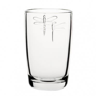 DRAGONFLY JUICE GLASS 13.5 OZ