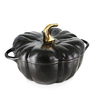 STAUB PUMPKIN COCOTTE 3.5 QT BLK