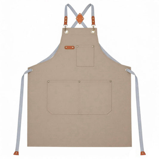CROSSBACK APRON UTILITY POCKETS