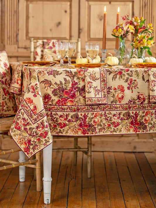 Bountiful Harvest Tablecloth - Antique: 60x108