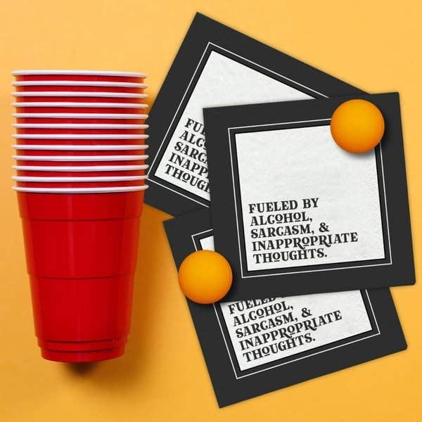 Twisted Wares Funny Cocktail Napkins – FUELED by ALCOHOL