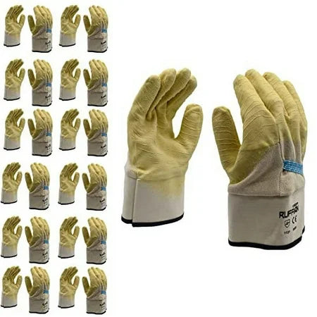 OYSTER SHUCKING GLOVES RUBBER DIPPED