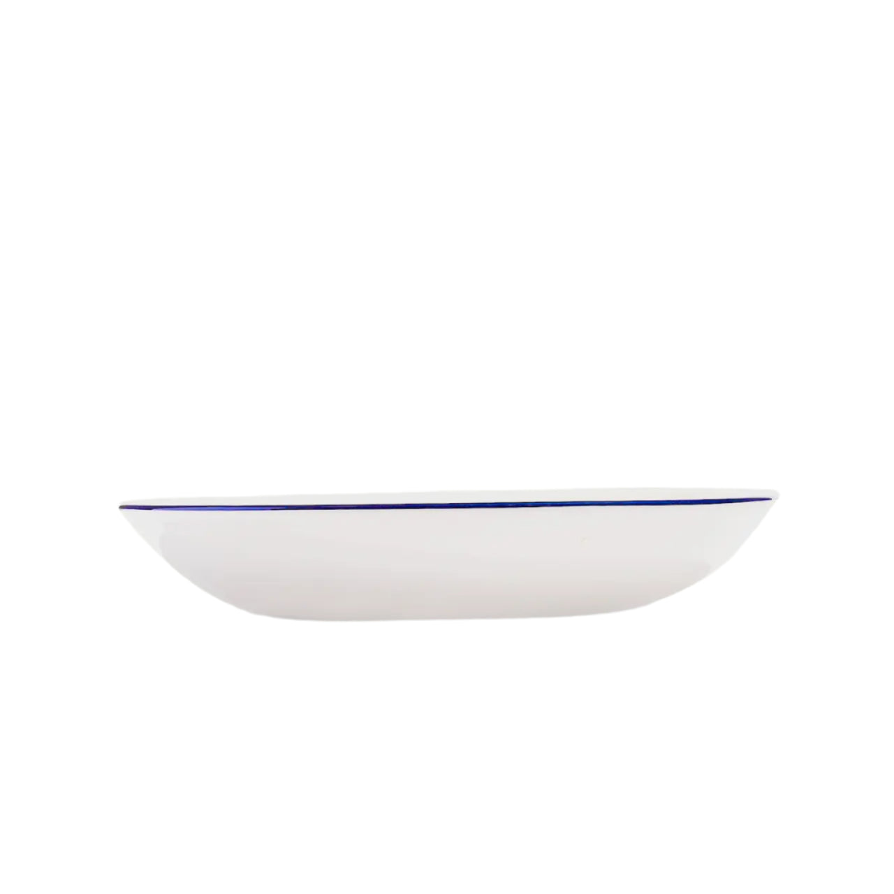 ENTREE BOWL NAVY RIM 10" SINGLE