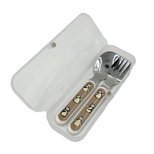 SILVERWARE SET: PENGUIN