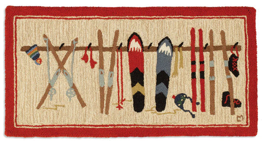 SKI RACK 2'X4' HKD RUG