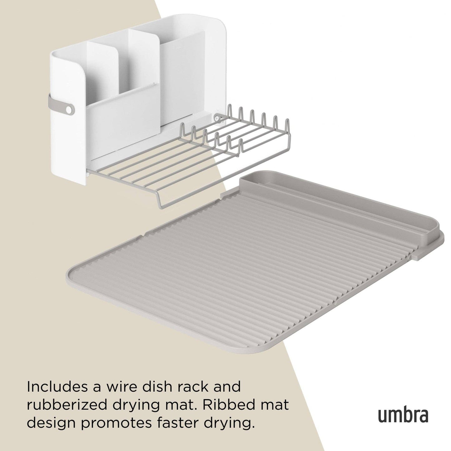 SLING DISH RACK-GREY