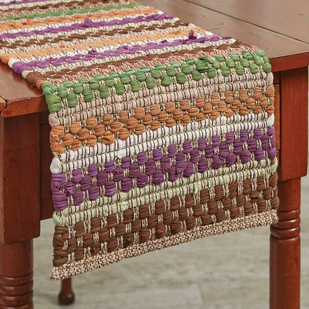 TABLE RUNNER 13X54" FALL COLORS CHINDI