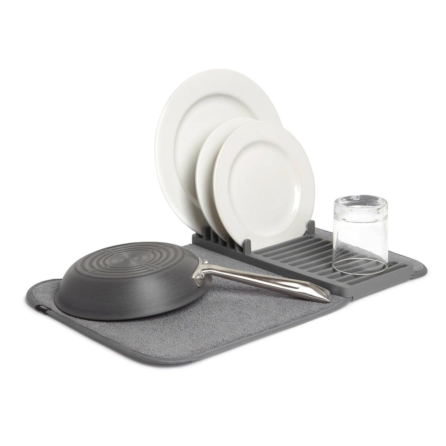 UDRY MINI DISH RACK WITH DRYING MAT