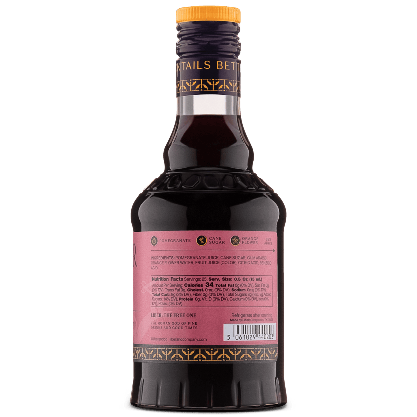 REAL GRENADINE 375 ML