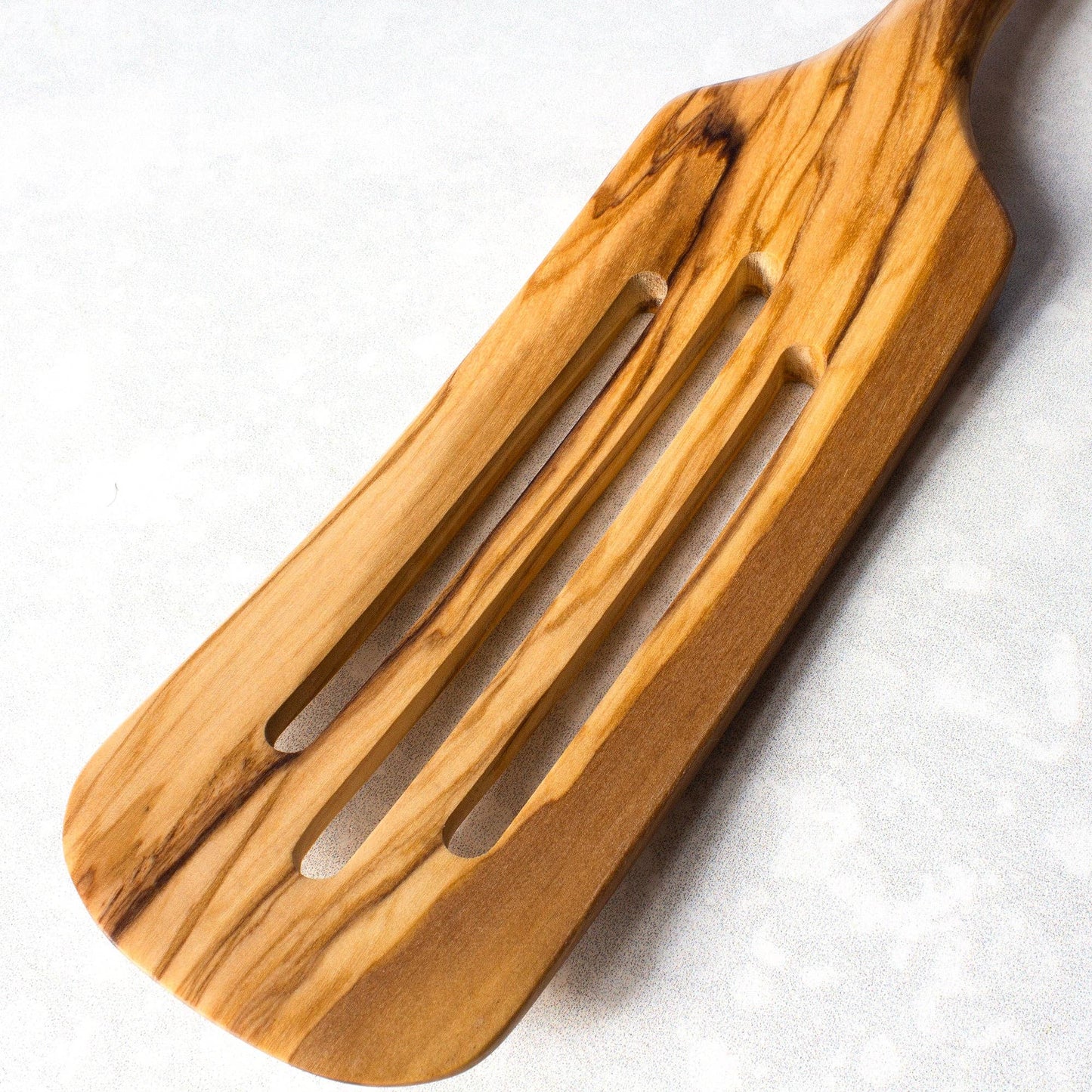 ROCK & BRANCH OLIVE WOOD SLOTTED SPURTLE