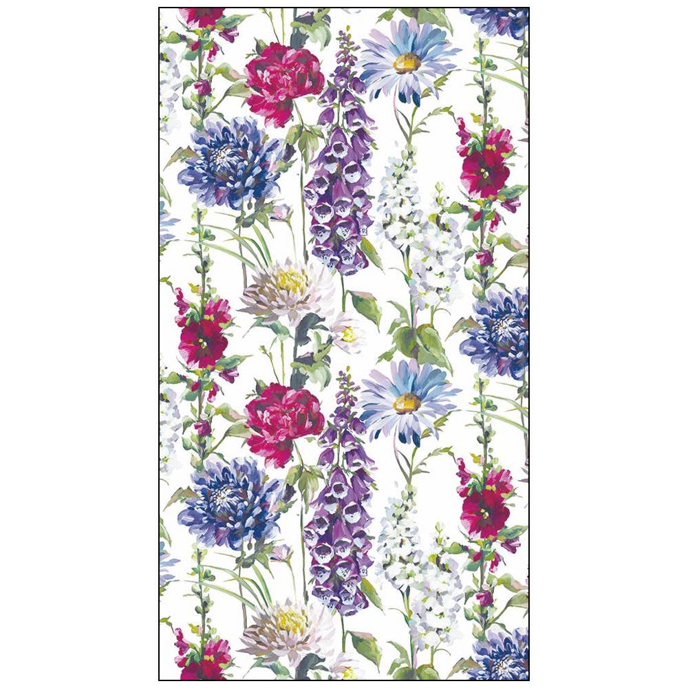 GUEST TOWEL- FLOWER TENDRIL