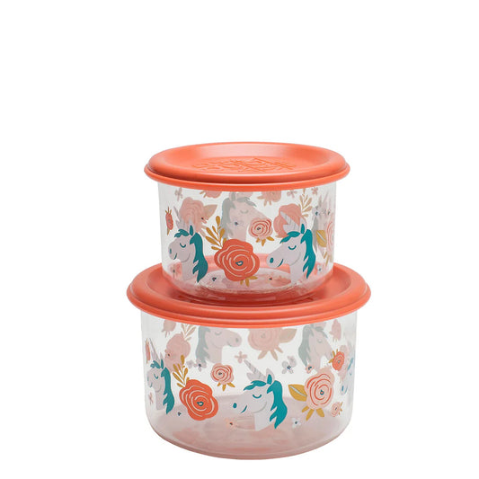 GOODLUNCH SNACK SET 2 SMALL UNICORN