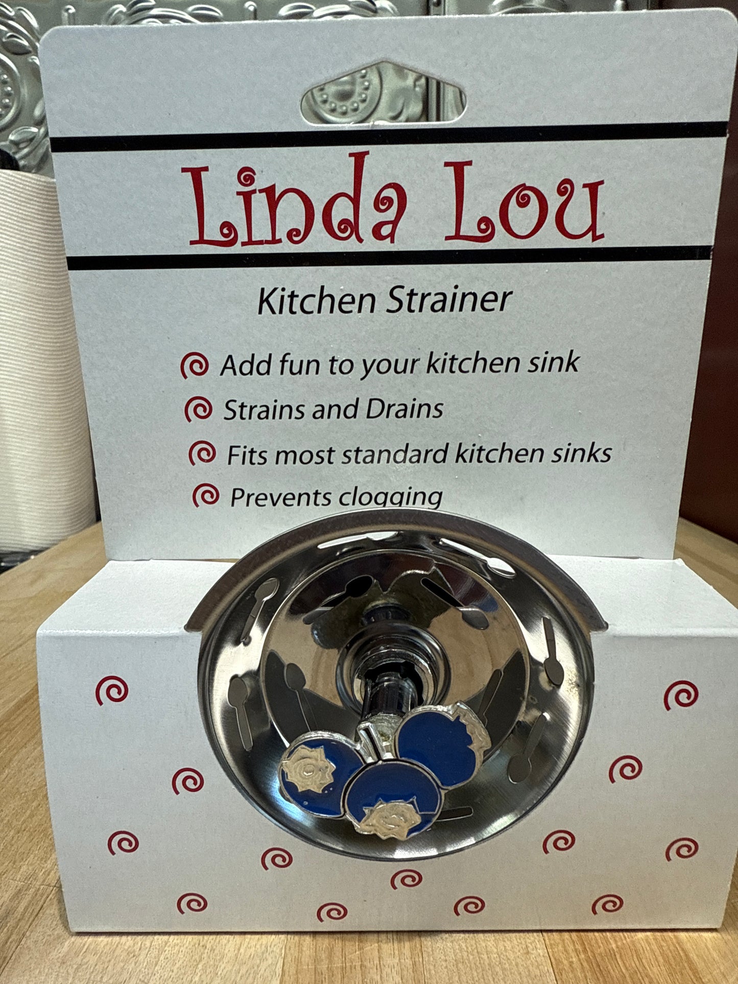 BLUEBERRY KITCHEN STRAINER