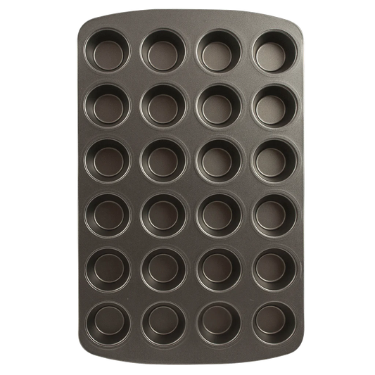 MUFFIN PAN NON-STICK 24 MINI