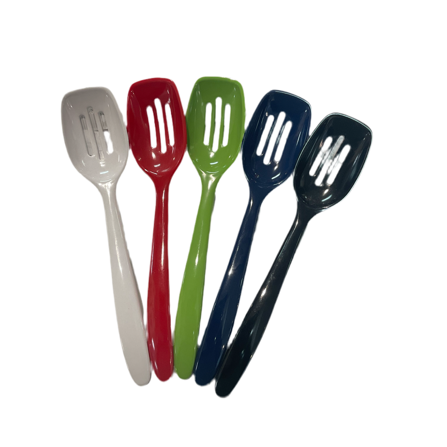 MELAMINE MINI SLOTTED SPOON 7.5"