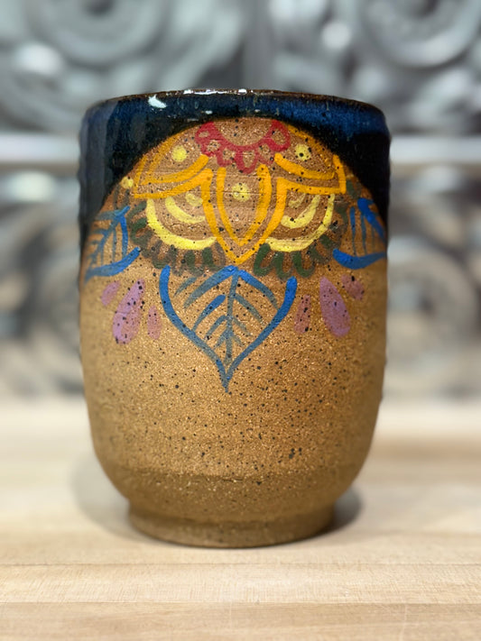 RISING FOREST MUG-RAINBOW MANDALA