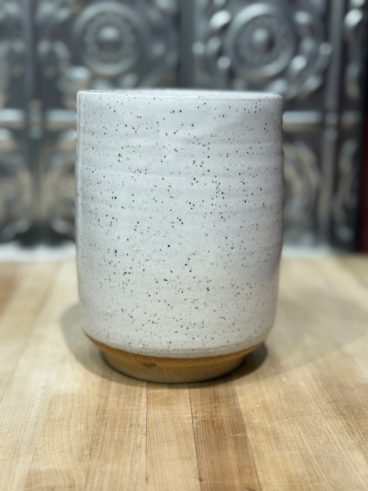 RISING FOREST UTENSIL CROCK- WHITE