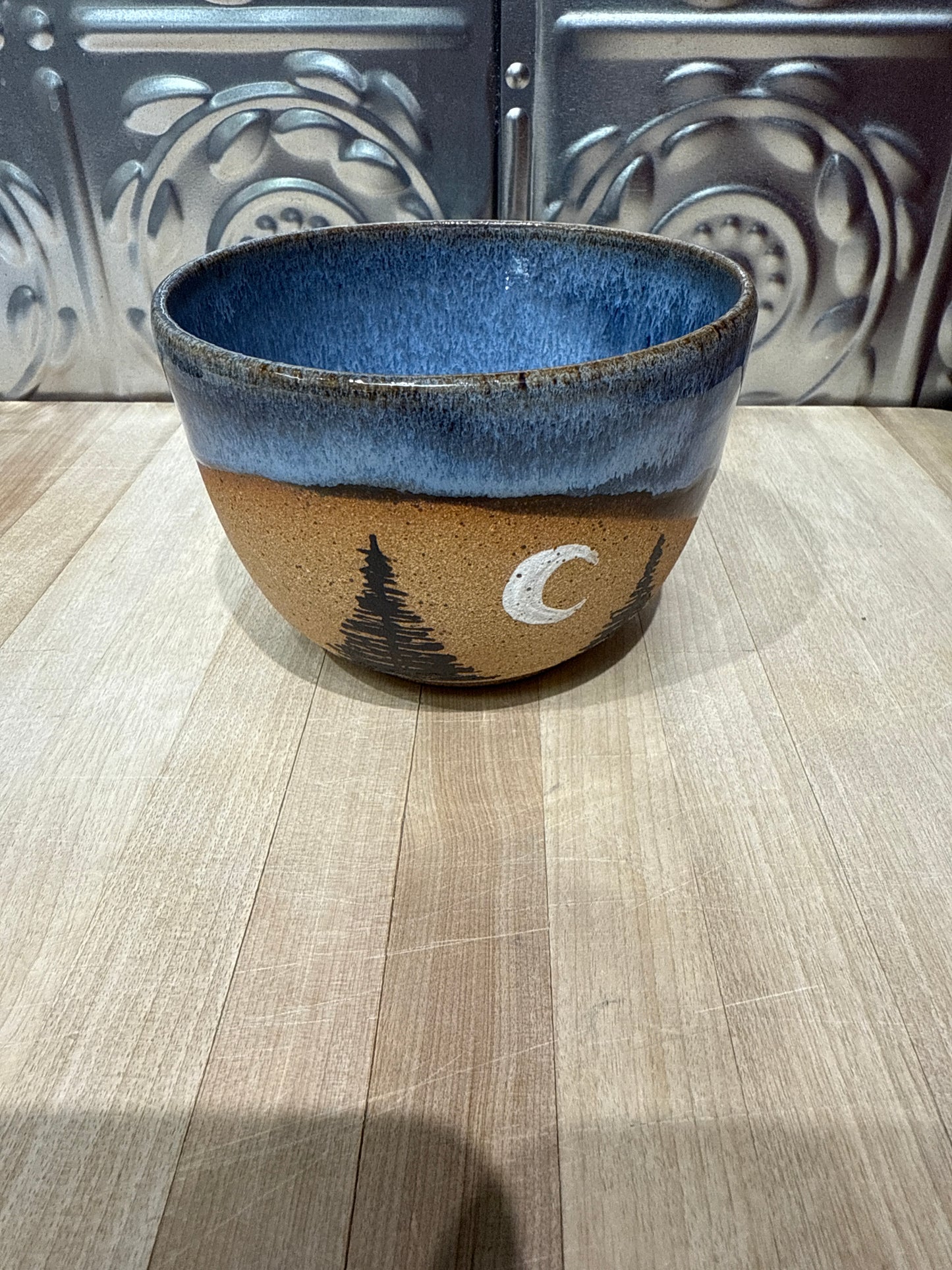 RISING FOREST SOUP MUG-MOON/TREES