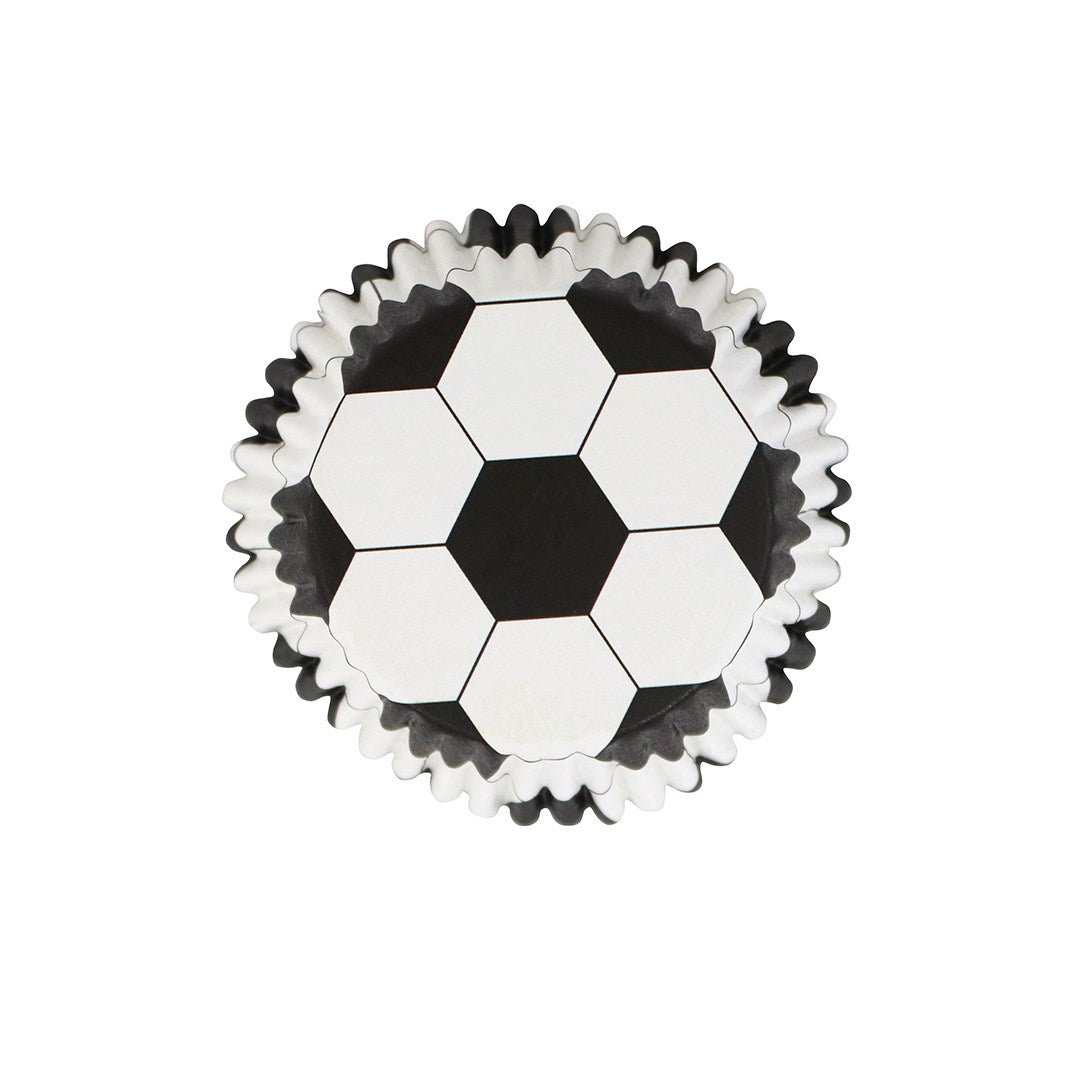 SOCCER / FUTBOL CUPCAKE FOIL LINERS 30/CT