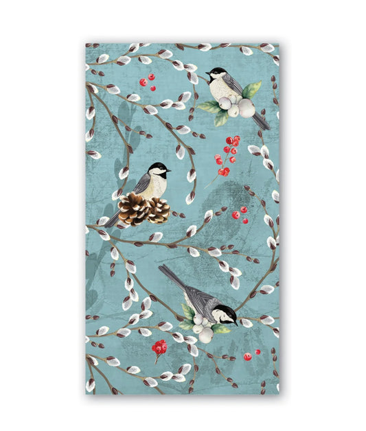 GUEST TOWELS WINTERBERRY & BALSAM
