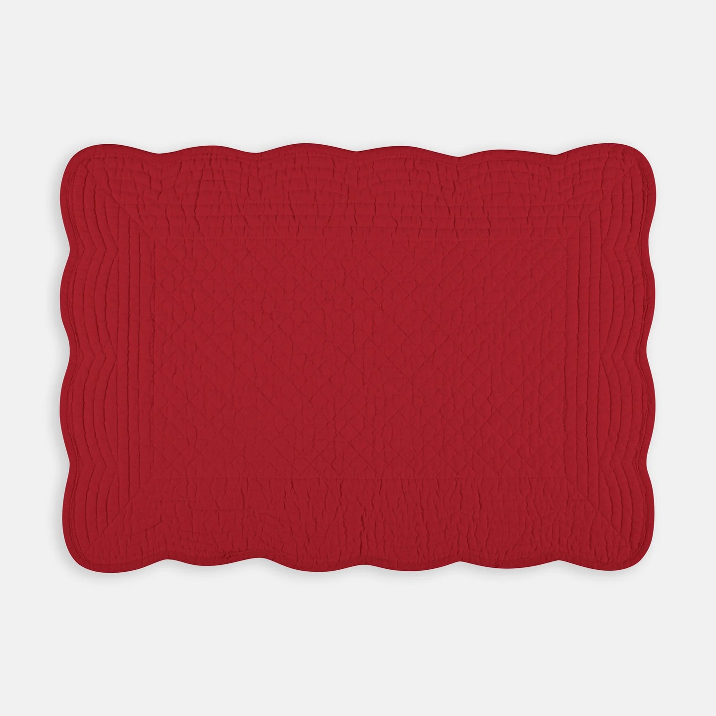 PLACEMAT RECT 14X20" RED
