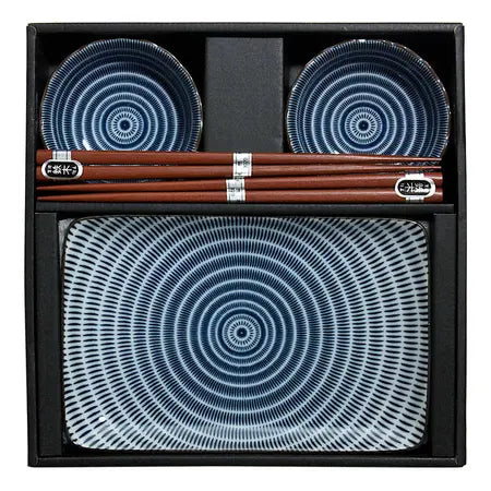 SENDAN BLUE SUSHI SET