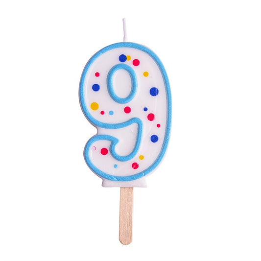 NUMBER 9 CANDLE BLU