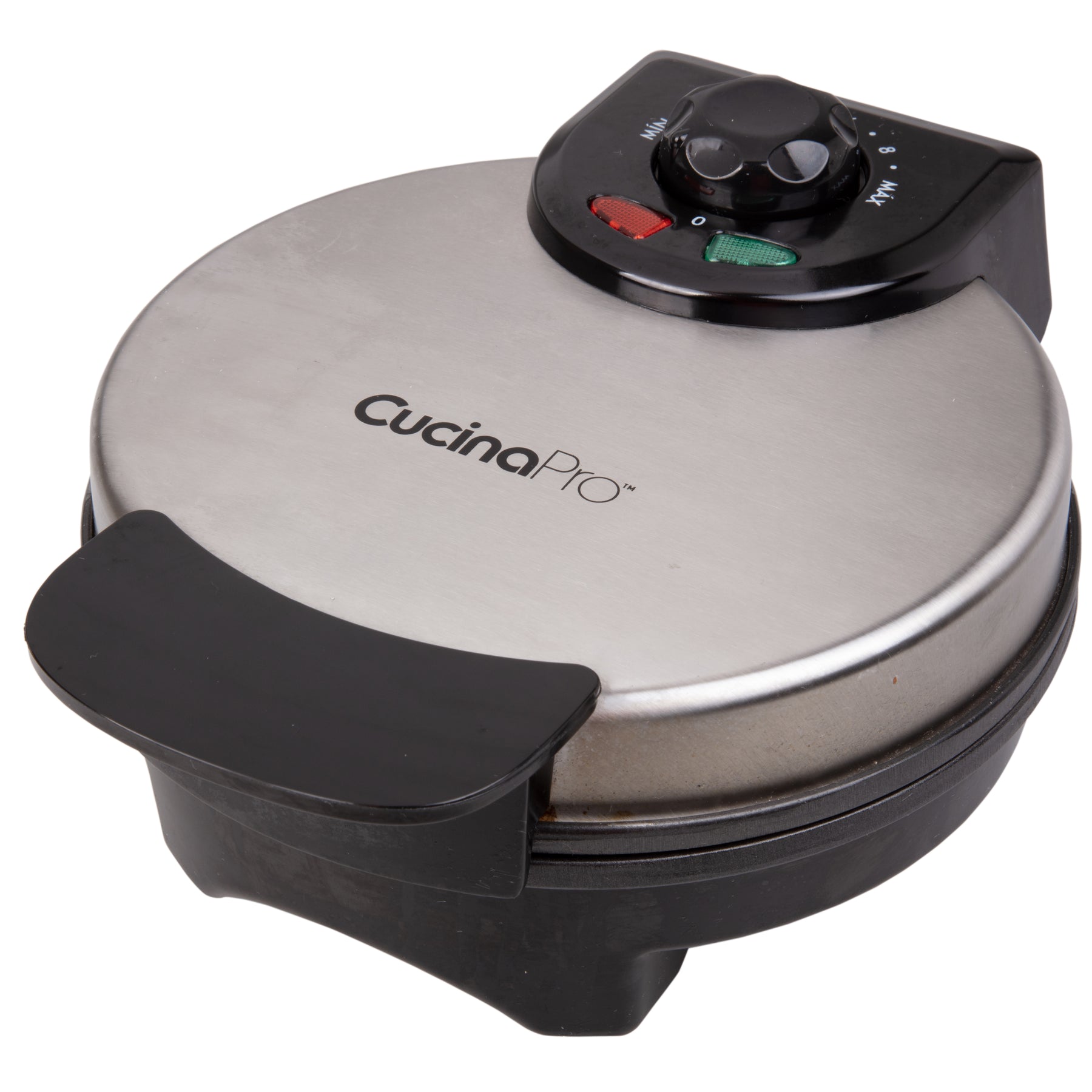 CucinaPro Classic Round American Waffle Maker - Thumbnail 4