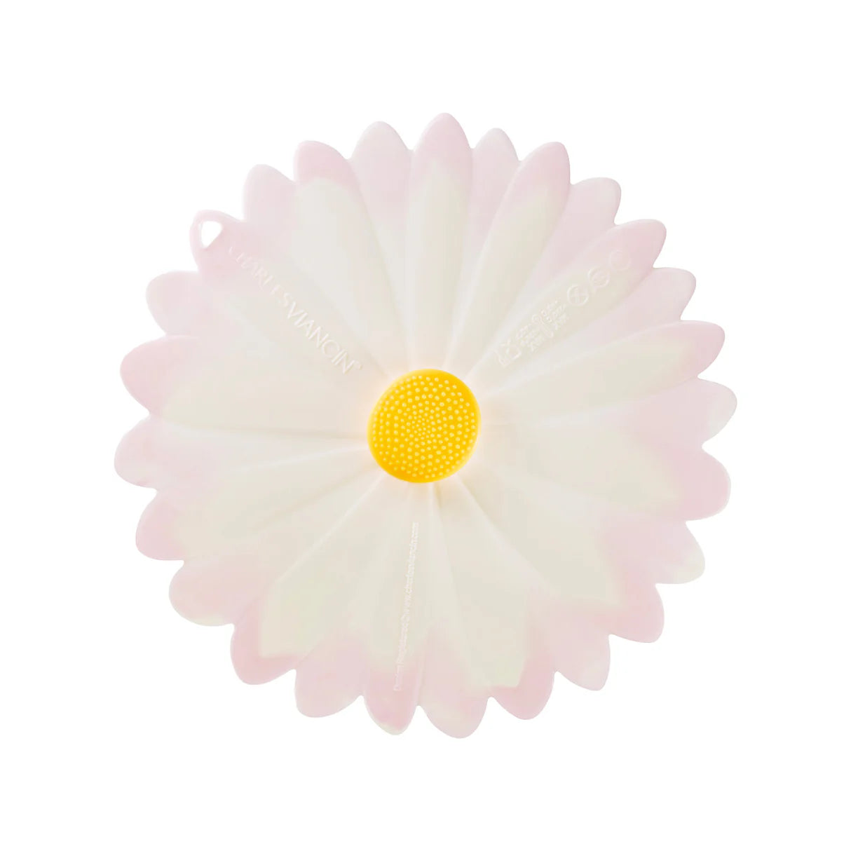 DAISY LID 9" WHITE/PINK