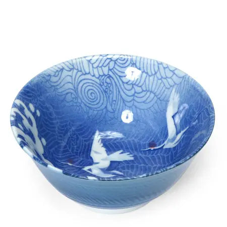 BLUE CRANES BOWL 6"