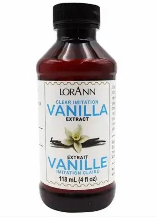 VANILLA EXTRACT CLEAR 4 OZ