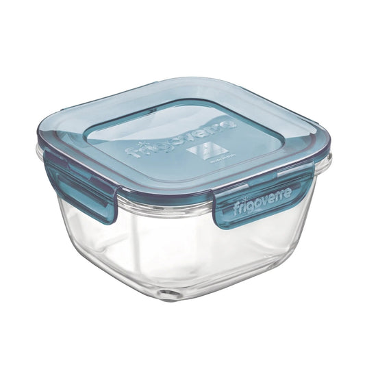 GLASS STORAGE CONTAINER 4.5X4.5"