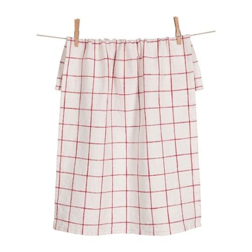 LYON FARMHOUSE KITCHEN TOWEL 20"X30" RED
