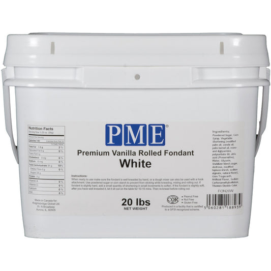 PREMIUM VANILLA ROLLED FONDANT WHT