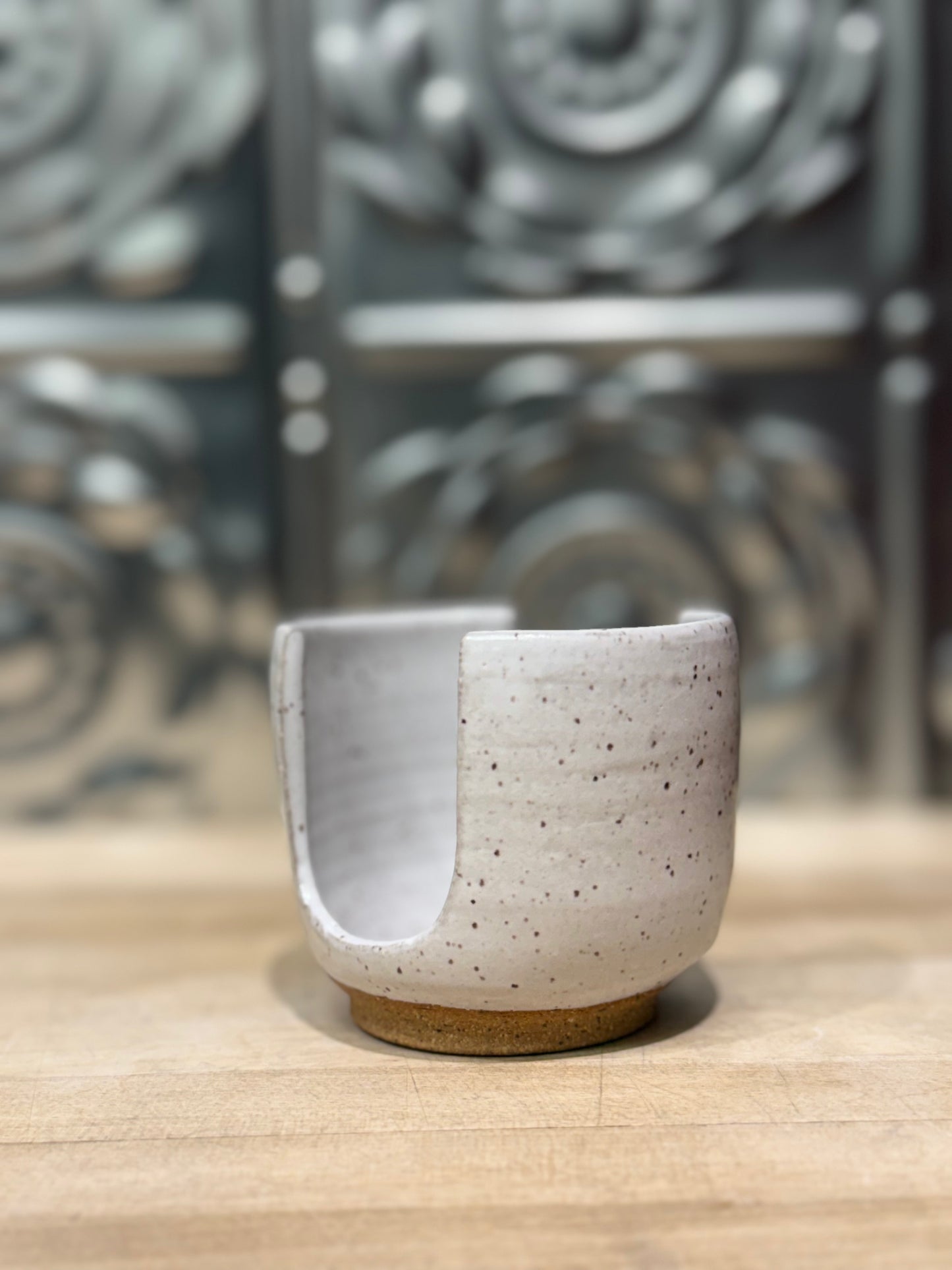 RISING FOREST SPONGE HOLDER - WHITE