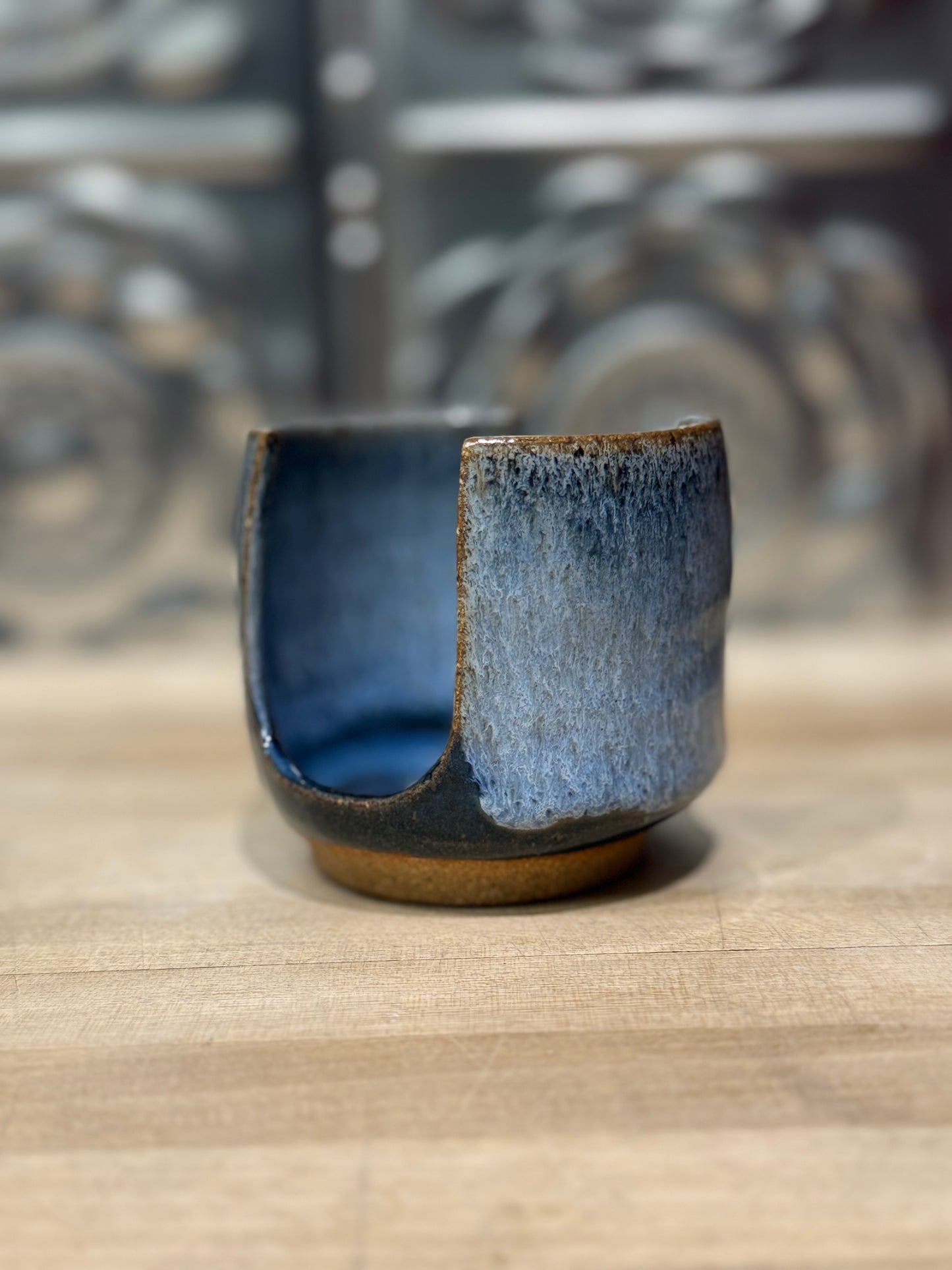 RISING FOREST SPONGE HOLDER - OCEAN GLAZE