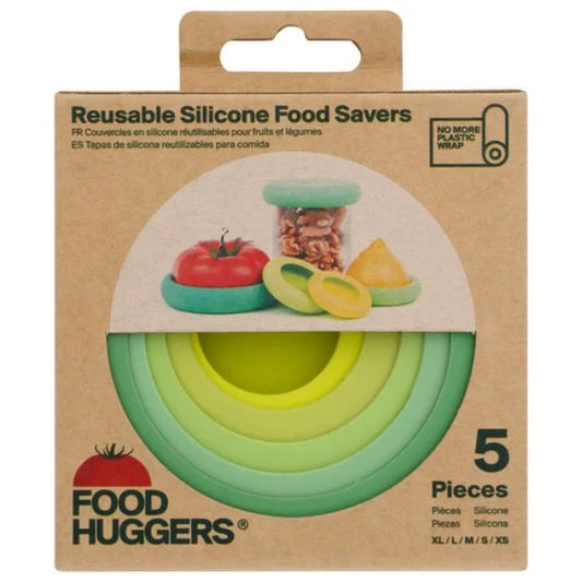 FOOD HUGGERS SET OF 5 SAGE GREEN