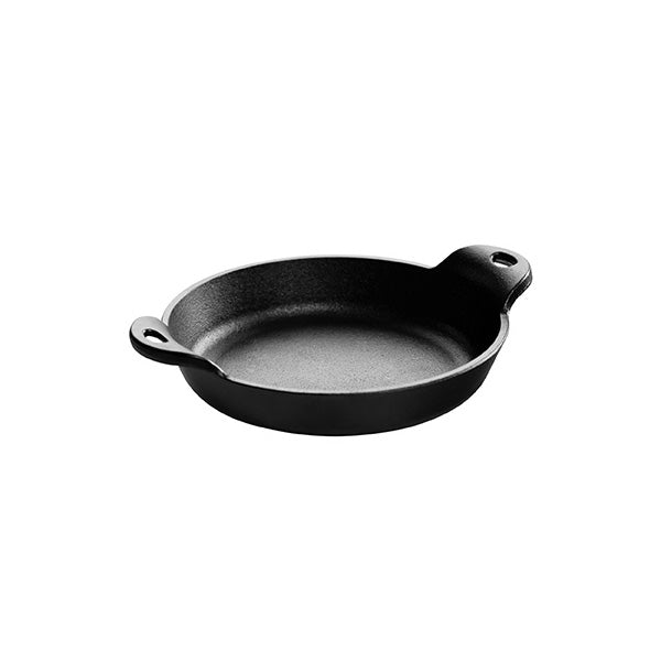 LODGE HEAT-TREATED ROUND CAST IRON MINI SERVER 14 OZ
