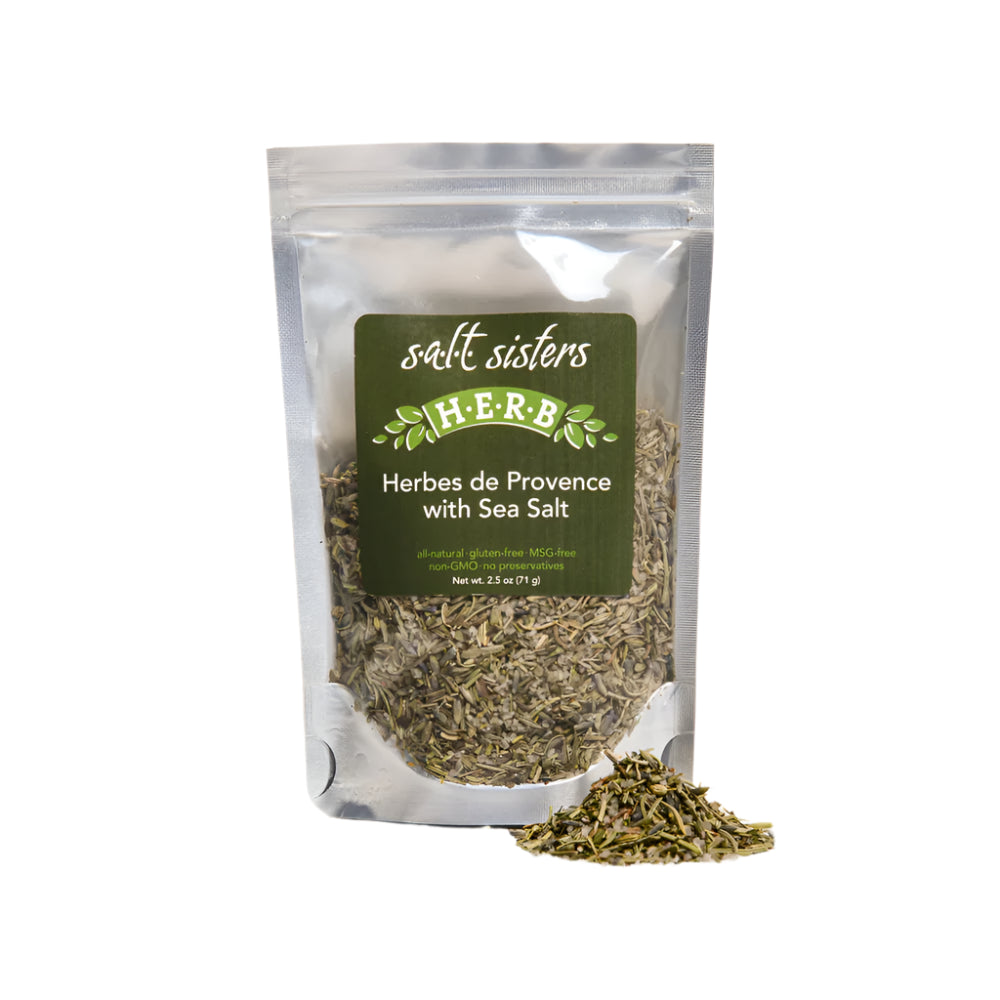 SALT SISTERS HERBES DE PROVENCE W/ SEA SALT 2.5 OZ