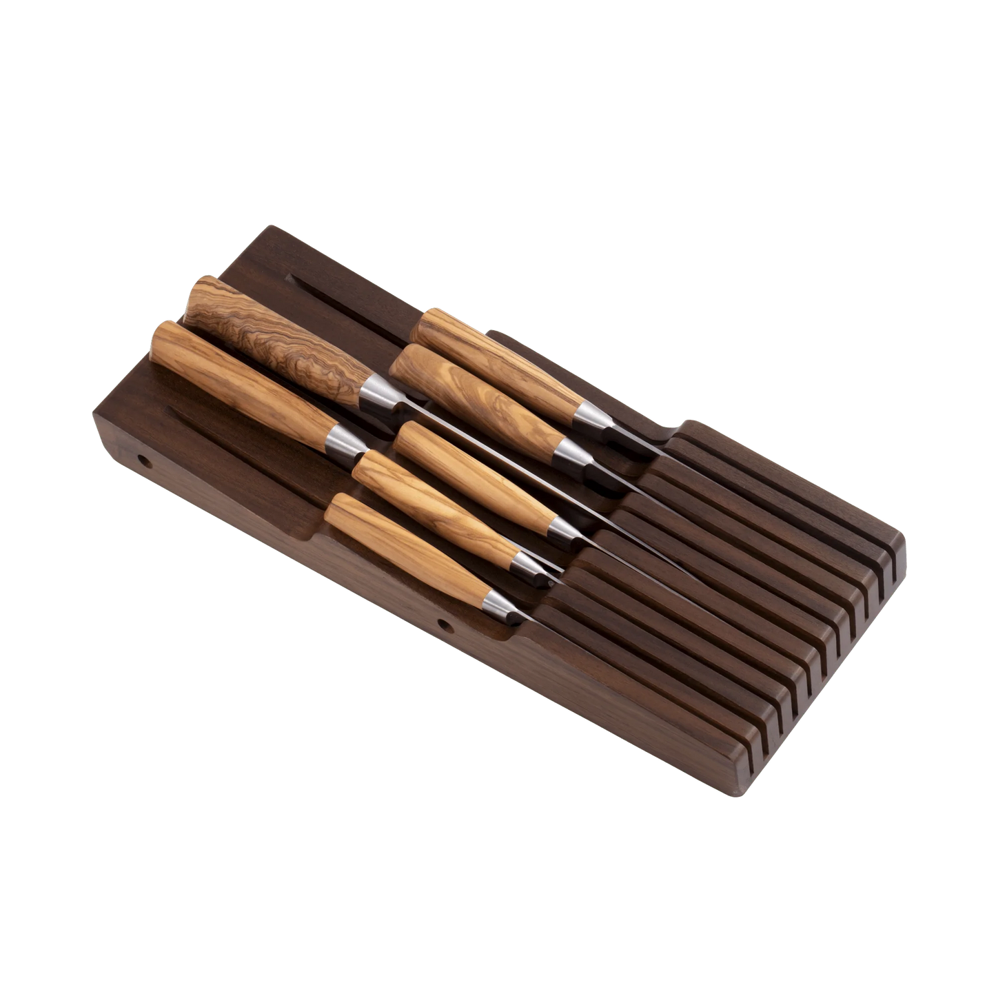 IN DRAWER KNIFE HOLDER 11 SLOT ACACIA