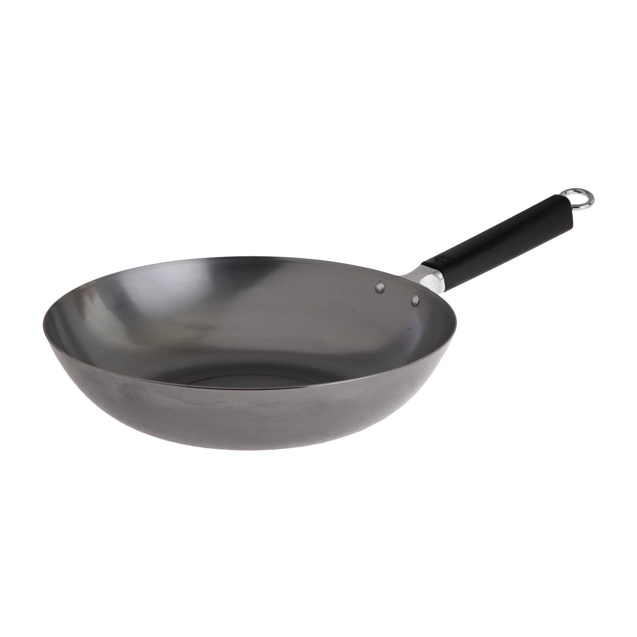 PRO CARBON STEEL UNCOATED WOK 12"