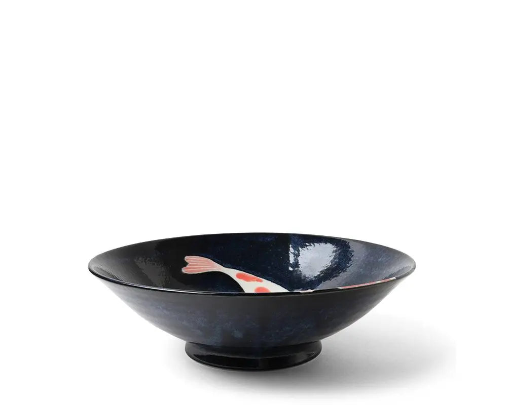 NAMAKO KOI FISH SERVING BOWL 9.75"