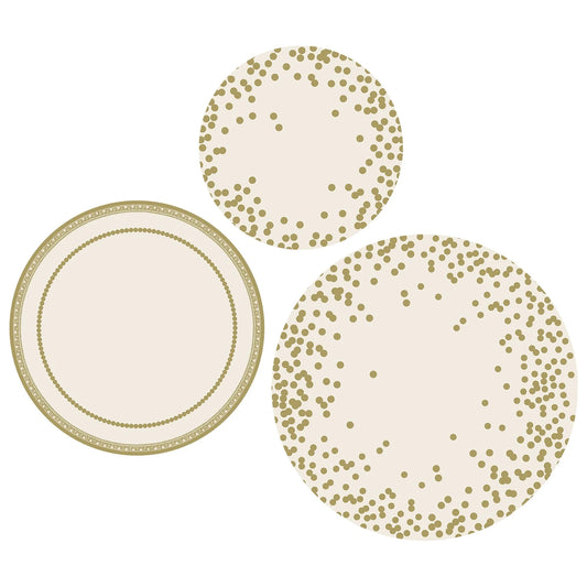 SERVING PAPER  GOLD
