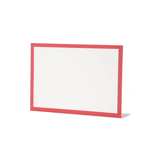 PLACE CARDS RED FRAME 12CT