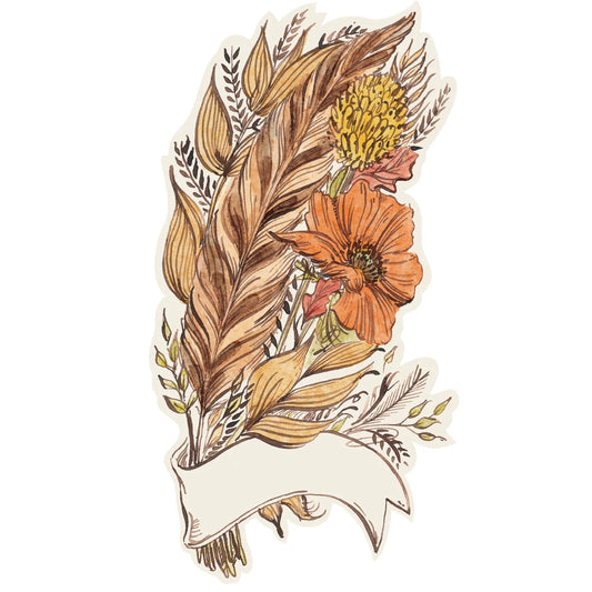 TABLE ACCENTS FEATHER SET OF 12