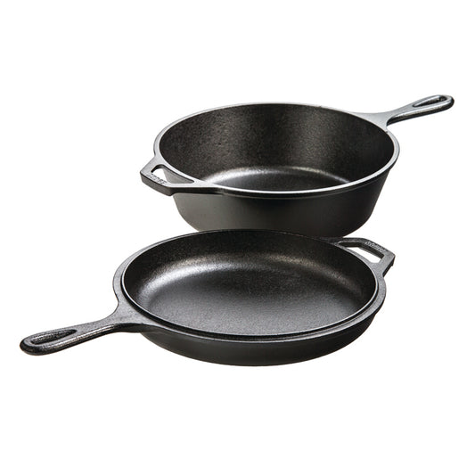 LODGE CAST IRON COMBO COOKER 3.2 QT