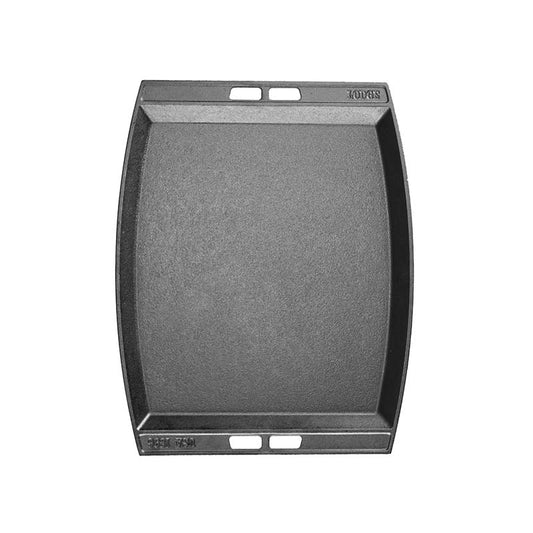 LODGE CAST IRON RECTANGULAR GRIDDLE 15 X 12"
