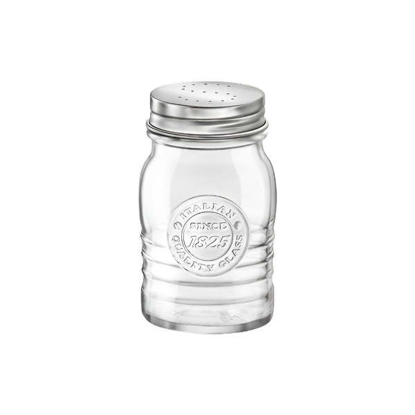 CLEAR JAR SALT SHAKER