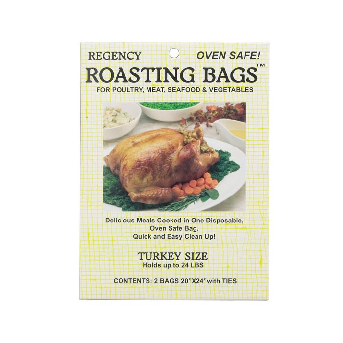 REGENCY ROASTING BAGS W/TIES